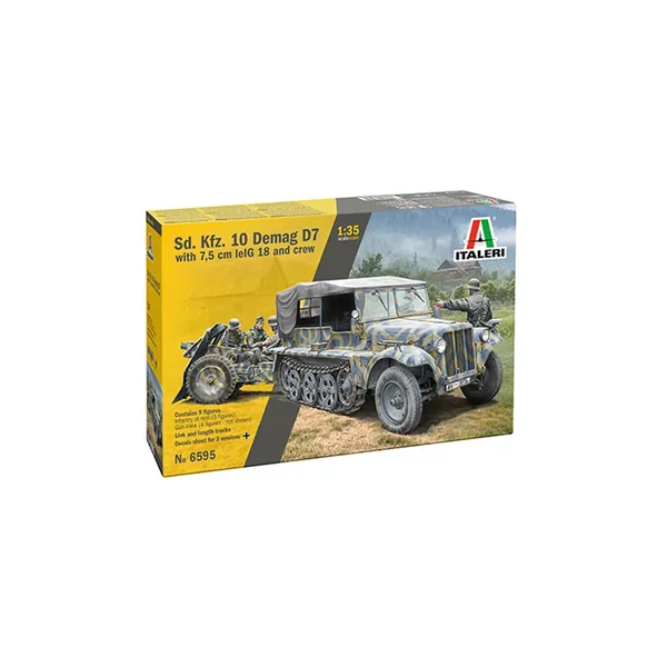 Sd.Kfz.10 & Le.IG 18 & Servants