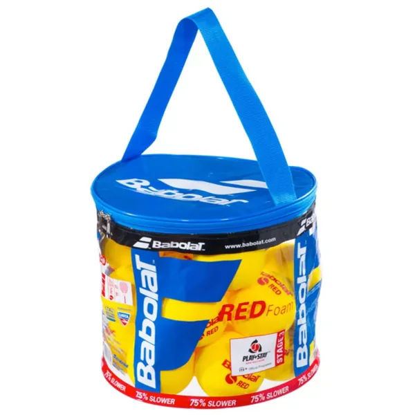 Seau de 36 Balles en mousse Babolat Soft Foam