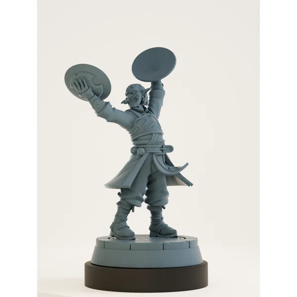 Set bardes avec cymbales