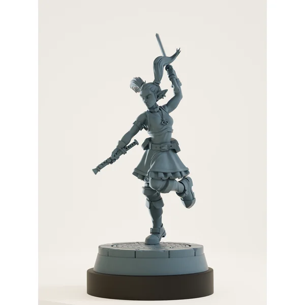 Set bardes avec flute