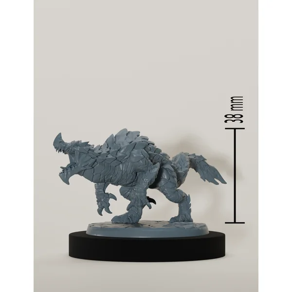 Set cavaliers nains sur dragonneaux de lave