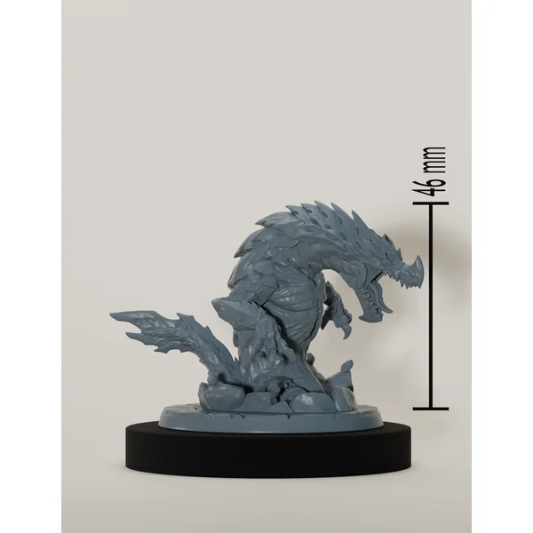 Set cavaliers nains sur dragonneaux de lave