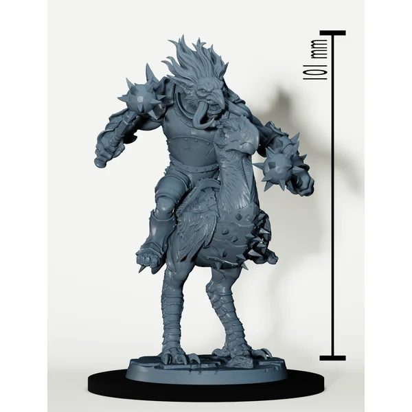 Set cavaliers trolls et oiseaux de terreur