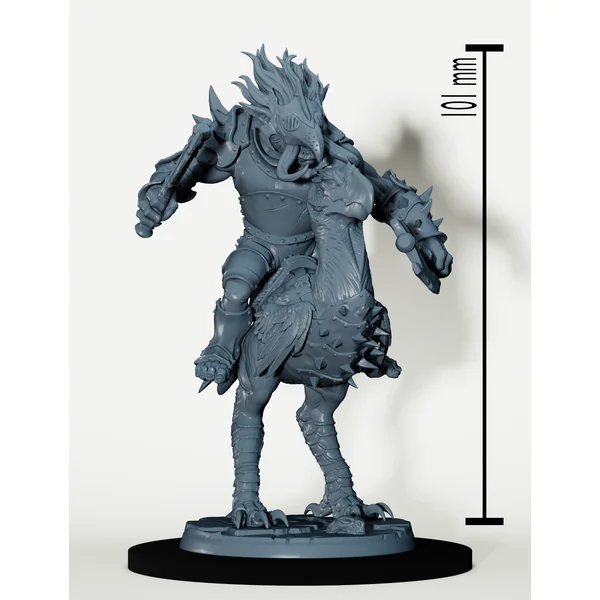 Set cavaliers trolls et oiseaux de terreur
