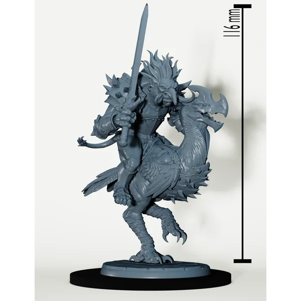 Set cavaliers trolls et oiseaux de terreur