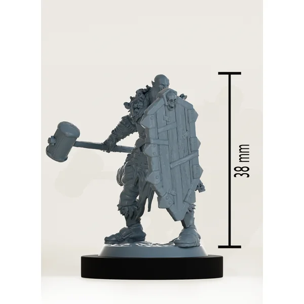 Set Orcs avec marteaux