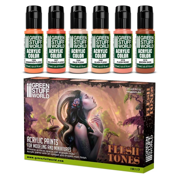 Set Peinture - Flesh Tones