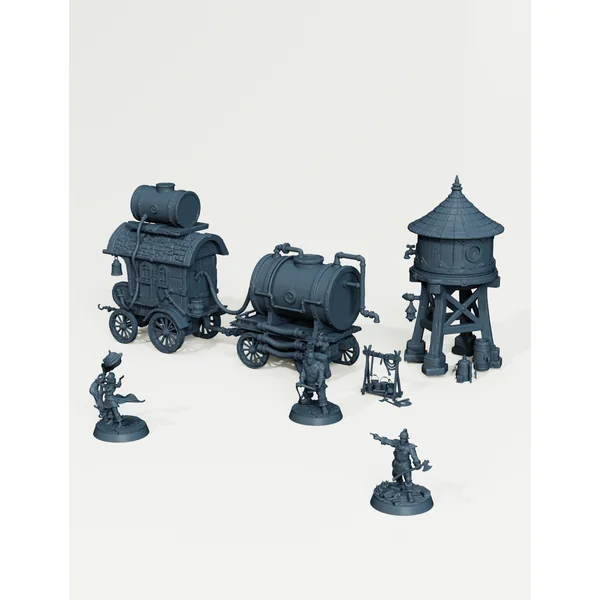 Set PNJ Pompiers Médiévaux