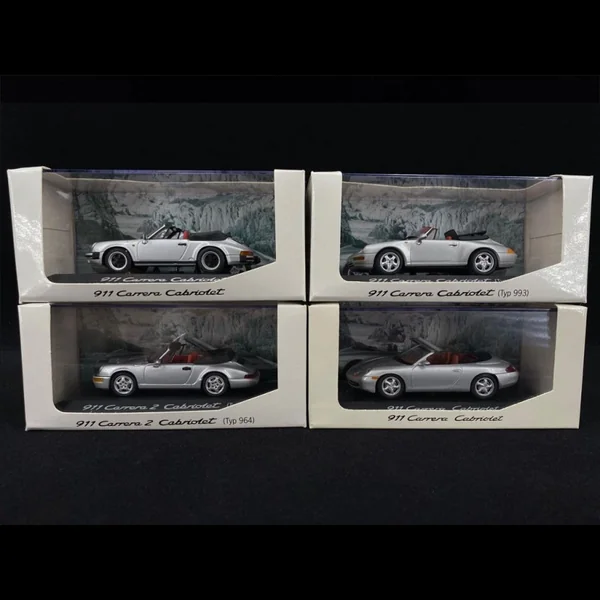 Set Porsche 911 Cabriolet 1/43 Minichamps WAP020SET02