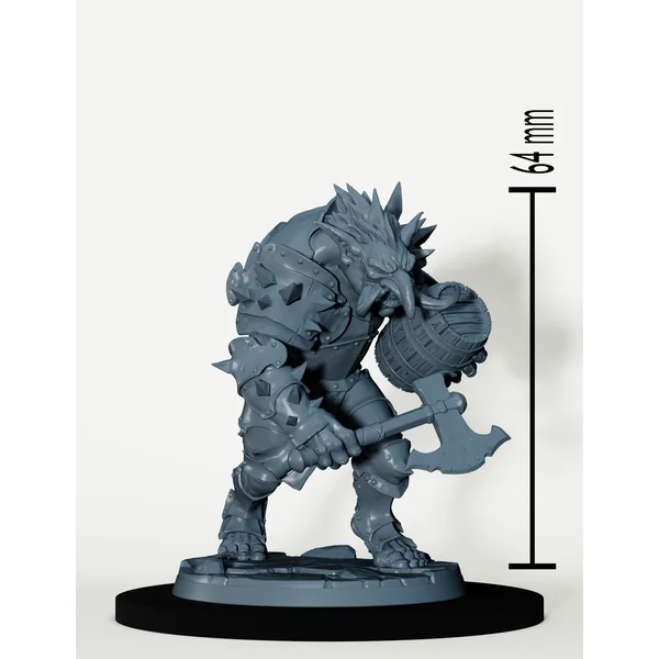 Set trolls guerriers