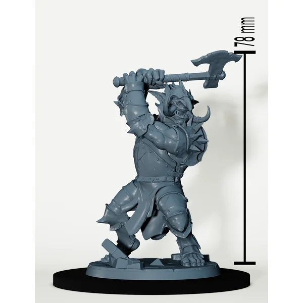 Set trolls guerriers