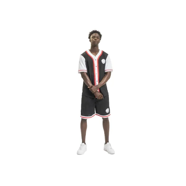 Short Small Karl Kani Signature Scribble Mesh noir