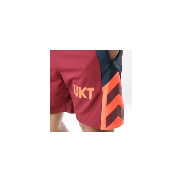 Short Unkut Jail Bordeaux Rose Fluo