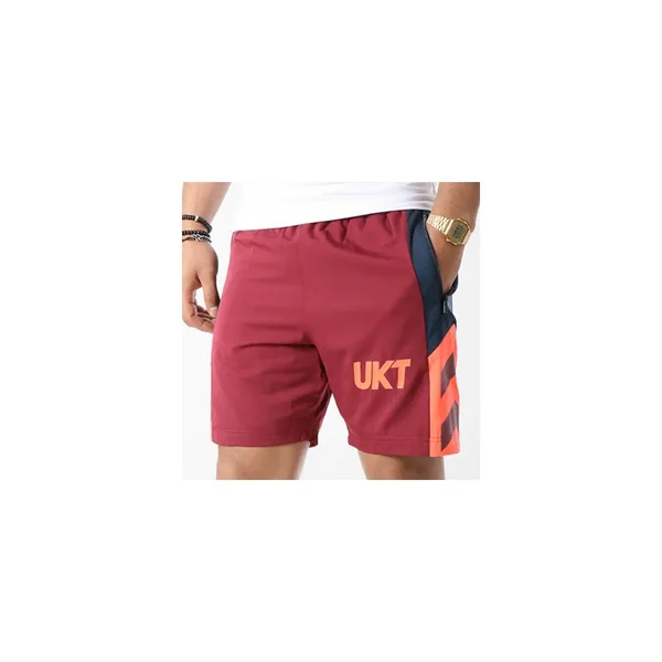 Short Unkut Jail Bordeaux Rose Fluo