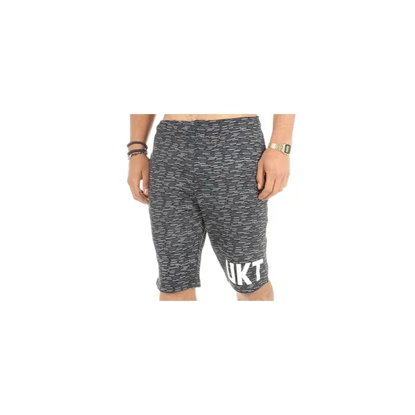 Short Unkut Rain Noir Chiné