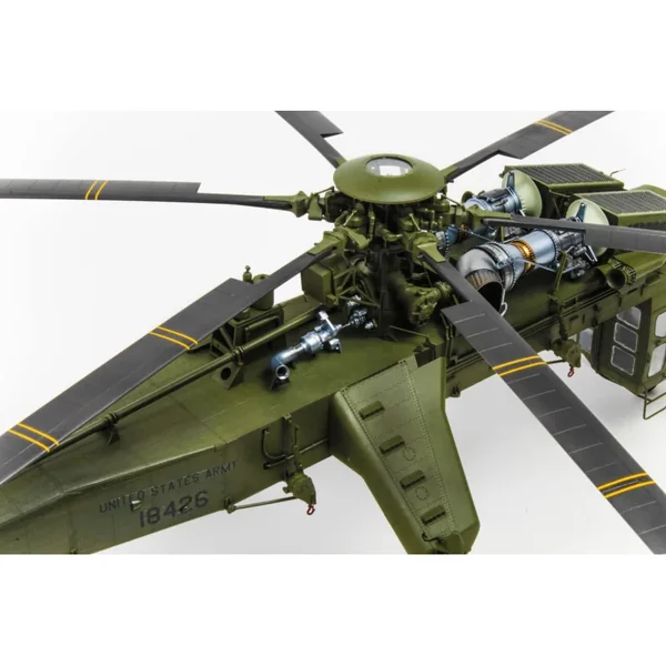 Sikorsky CH-54A Tarhe, US Heavy Helicopter (100% nouveaux moules)