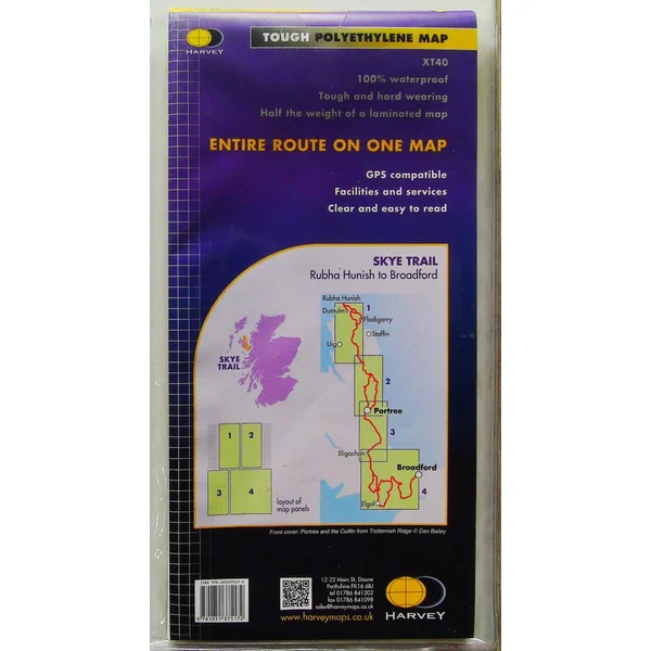 Skye Trail (carte géographique en anglais)