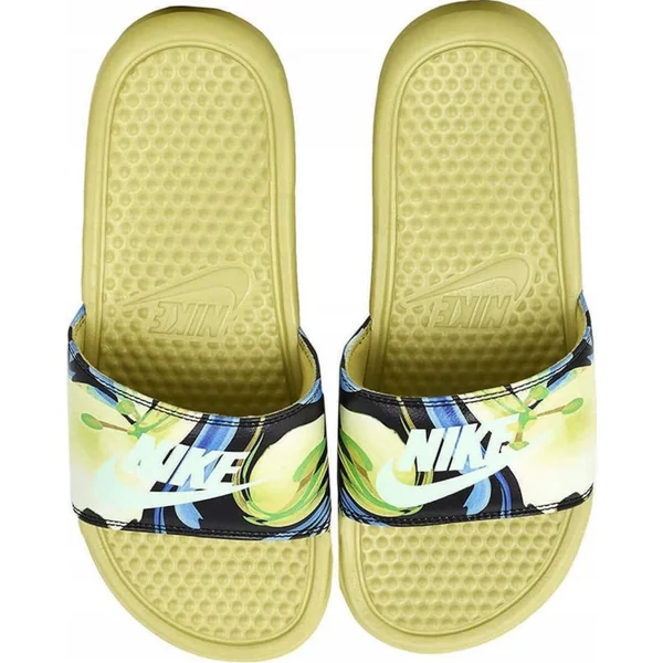 Slide Nike Benassi JDI Print gold