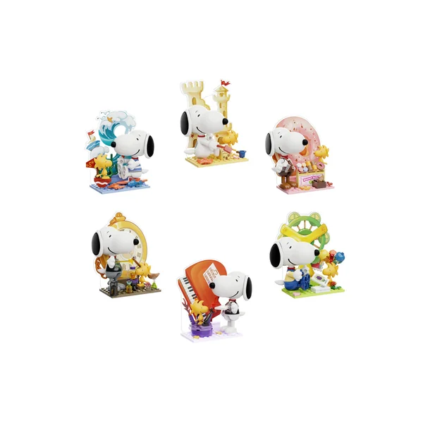 Snoopy - Pantasy Snoopy Letter World Series Blind Box 11cm x6