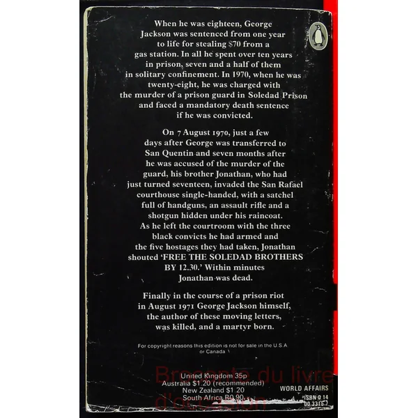 Soledad Brother (livre en anglais)