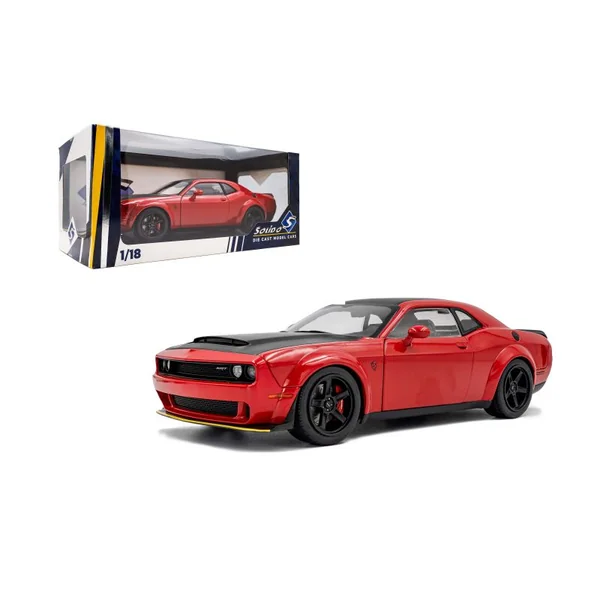 SOLIDO 1805718 DODGE CHALLENGER DEMON TOR RED 2023 1/18