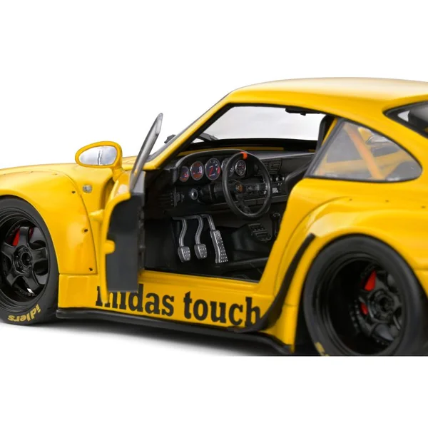 SOLIDO 1808504 RWB BODYKIT MIDAS TOUCH YELLOW 2023 1/18