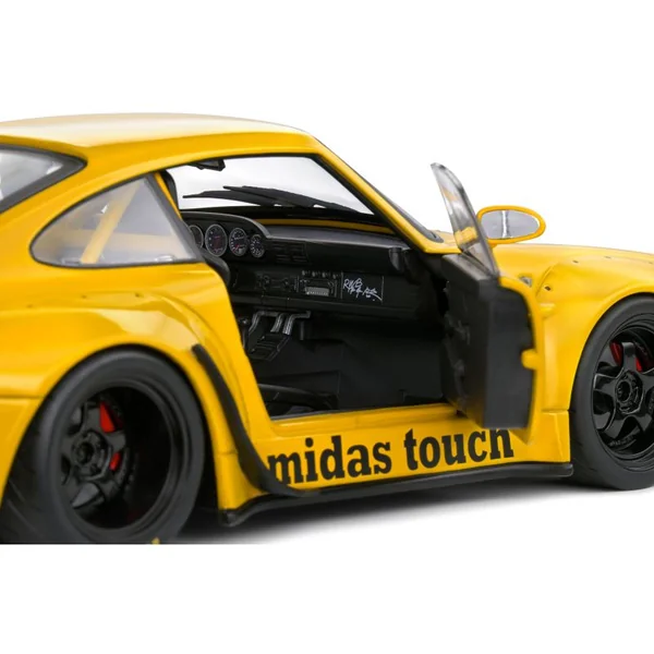 SOLIDO 1808504 RWB BODYKIT MIDAS TOUCH YELLOW 2023 1/18