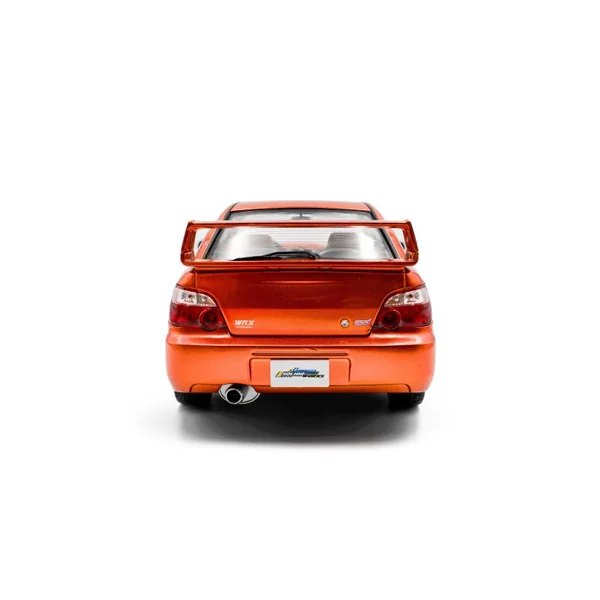 SOLIDO 1812304 SUBARU IMPREZA WRX STI ORANGE METALLIC 2003 1/18