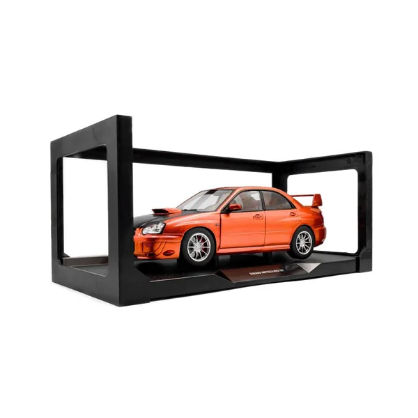 SOLIDO 1812304 SUBARU IMPREZA WRX STI ORANGE METALLIC 2003 1/18