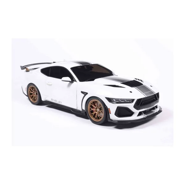 SOLIDO 1813806 SHELBY MUSTANG SUPER SNAKE WHITE / SILVER STRIPES 2025 1/18