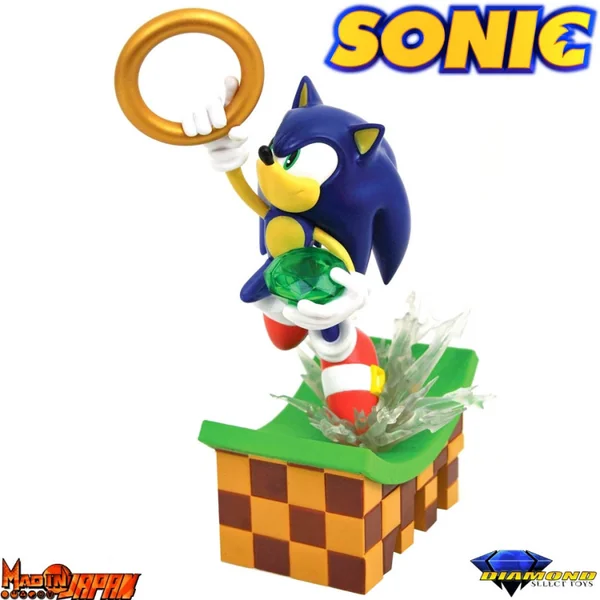 SONIC THE HEDGEHOG Statuette Sonic Gallery Diamond Select