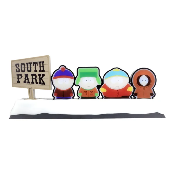 SOUTH PARK - 4 Perosnnages - Lampe Décorative - 29cm