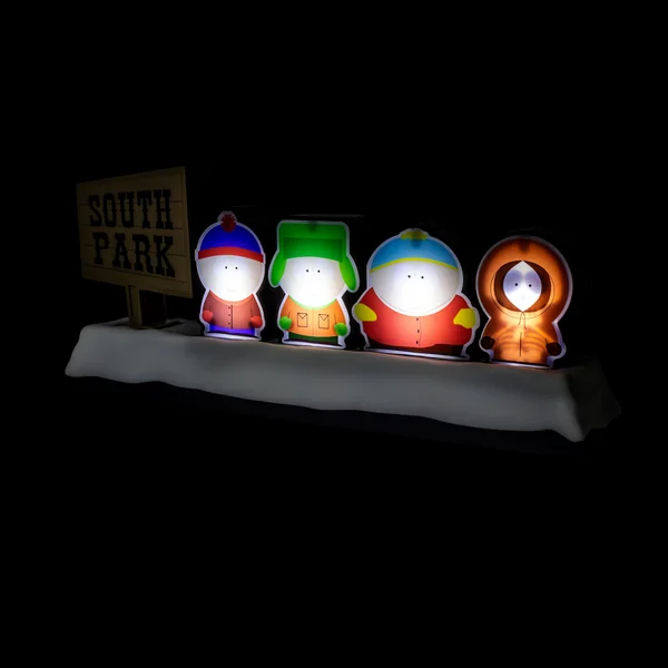 SOUTH PARK - 4 Perosnnages - Lampe Décorative - 29cm