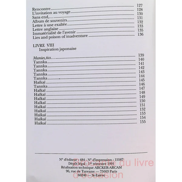 Souvenirs D'un Temps D'oubli Poèmes-
