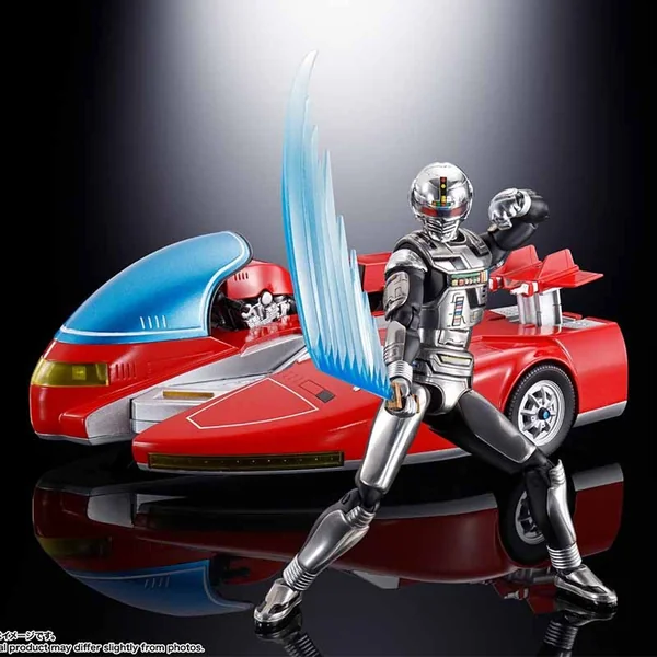Space Sheriff X-OR - Figurine Gavan et Cyberian - Chogokin
