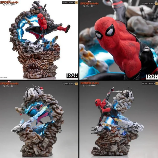 SPIDER-MAN Far From Home Statue Legacy Replica Spider-Man Iron Studios