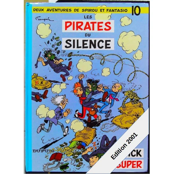 Spirou et Fantasio, tome 10 - Les Pirates du silence
