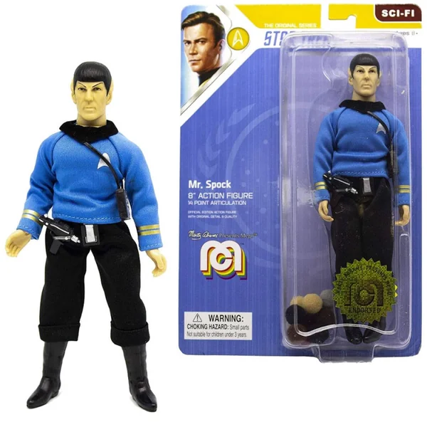 STAR TREK Figurine Mr. Spock MC Mego