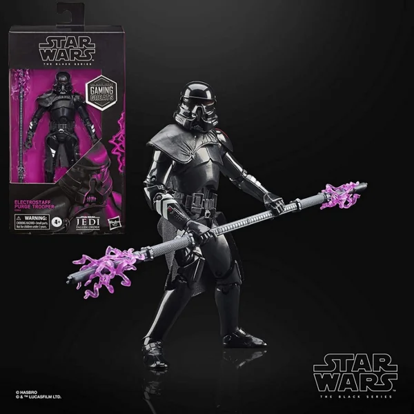 STAR WARS Electrostaff Purge Trooper Black Series Hasbro