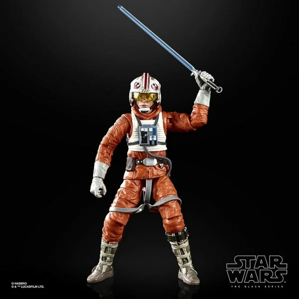 STAR WARS Figurine Luke Skywalker Snowspeeder version Black Series Hasbro