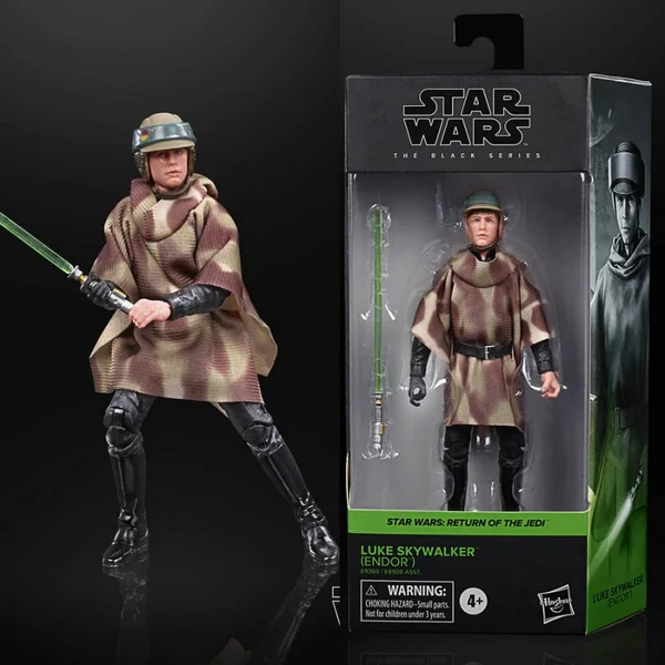 STAR WARS Luke Skywalker Endor Version Black Series Hasbro