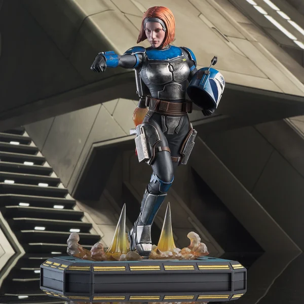 STAR WARS PREMIER RESIN STATUE COLLECTION BO KATAN CLONE WARS 1 / 7