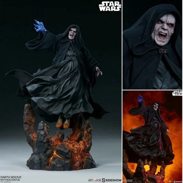 STAR WARS Statue Darth Sidious Mythos Sideshow