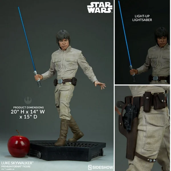 STAR WARS Statue Luke Skywalker Premium Format Sideshow