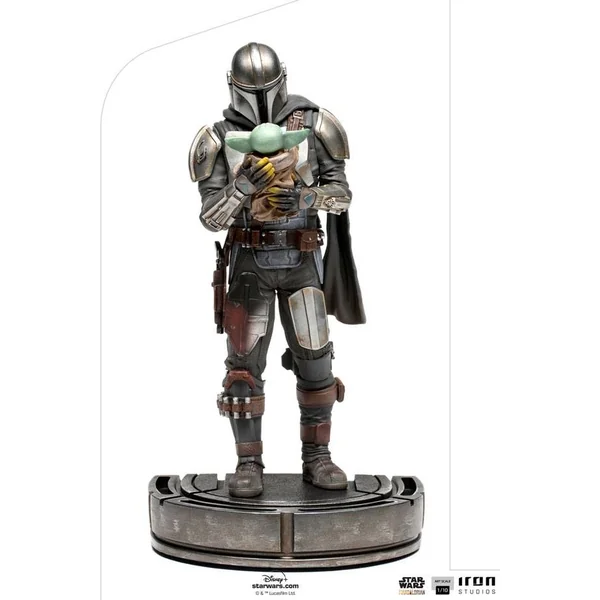 STAR WARS THE MANDALORIAN & GROGU STATUE 1/10 BDS ART SCALE