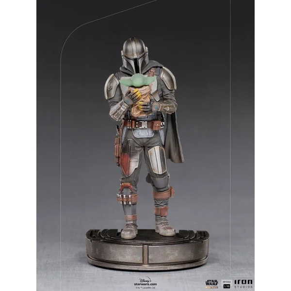 STAR WARS THE MANDALORIAN & GROGU STATUE 1/10 BDS ART SCALE