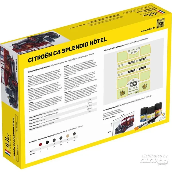STARTER KIT (Kit de démarrage) Citroen C4 Splendid Hotel