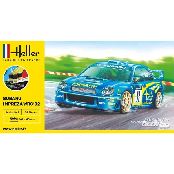 STARTER KIT (Kit de démarrage) Impreza WRC'02