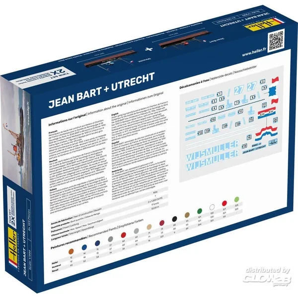 STARTER KIT (Kit de démarrage) JEAN BART + UTRECHT Twinset