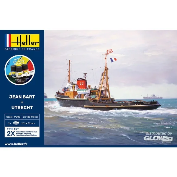 STARTER KIT (Kit de démarrage) JEAN BART + UTRECHT Twinset